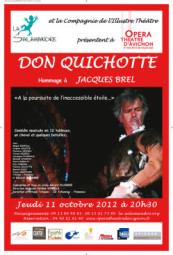 Affiche Hommage  Jacques Brel