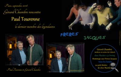 photo Paul Tourenne (les Frres Jacques) et Grard Chambre 2014