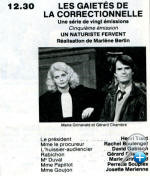 Les  Gaiets de la Correctionnelle - programme tv