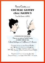 flyer Cocteau Guitry 