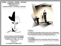 flyer Cocteau Guitry avec photo de Grard Chambre